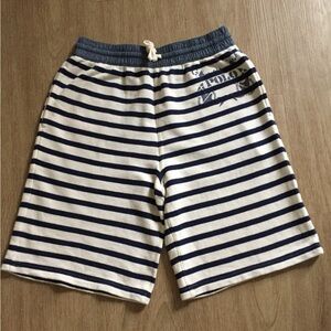 Polo by Ralph Lauren Navy and White Striped Kids Shorts